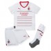 AC Milan Rafael Leao #17 Bortatröja Barn 2022-23 Kortärmad (+ korta byxor)